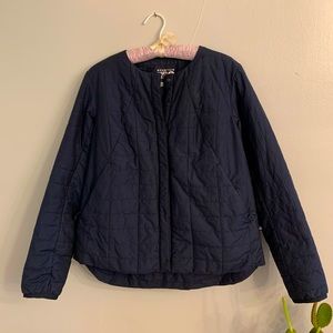Quilted Mountain Hardwear Jacket Dark Blue Women’s Medium
